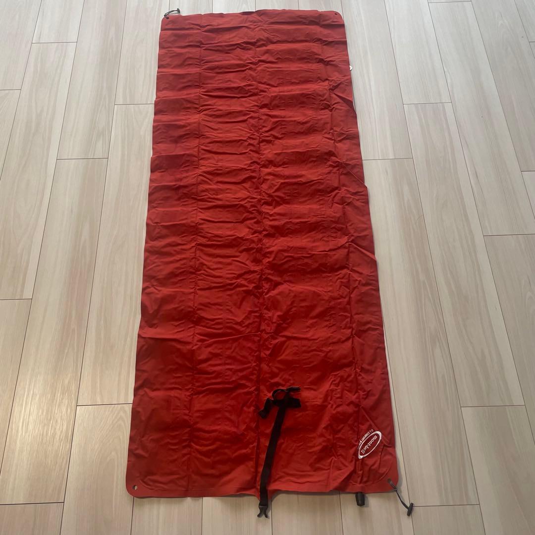 モンベル　U.L.コンフォートエアーパッド150 レッド　2個セット