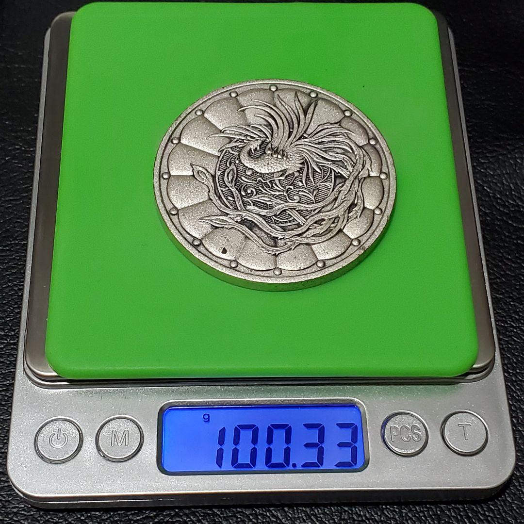 平成　125第　天皇陛下御即位の礼記念　記念メダル　純銀