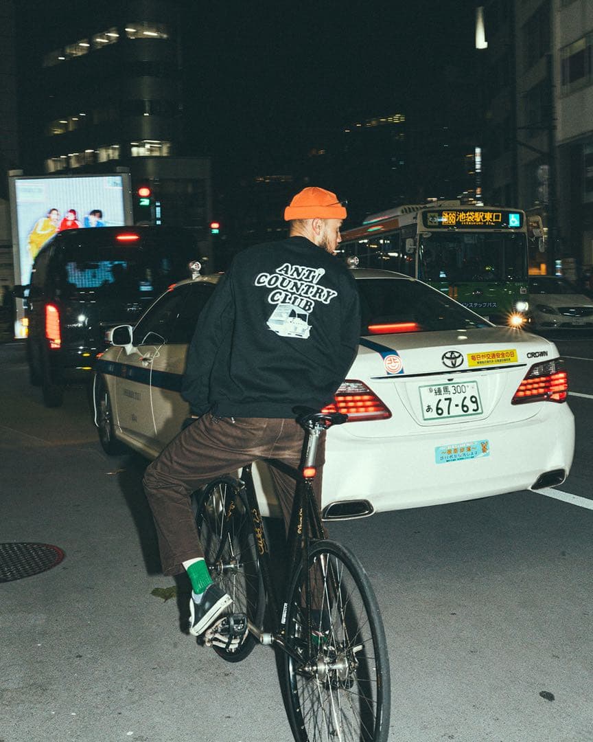 ANTI COUNTRY CLUB x balansa ブラック スウェット