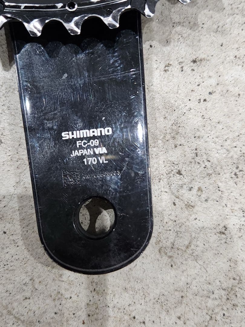 パーツ SHIMANO Dura-Ace FC-09 170mm 54/40T