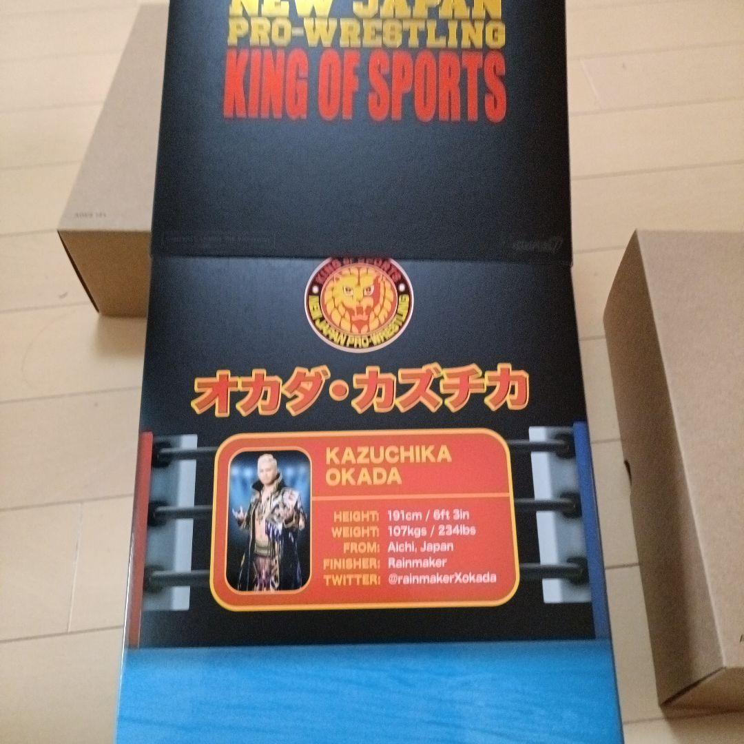 新日本プロレス　ライガー　オカダカズチカ　棚橋弘至 　フィギュア　AEW