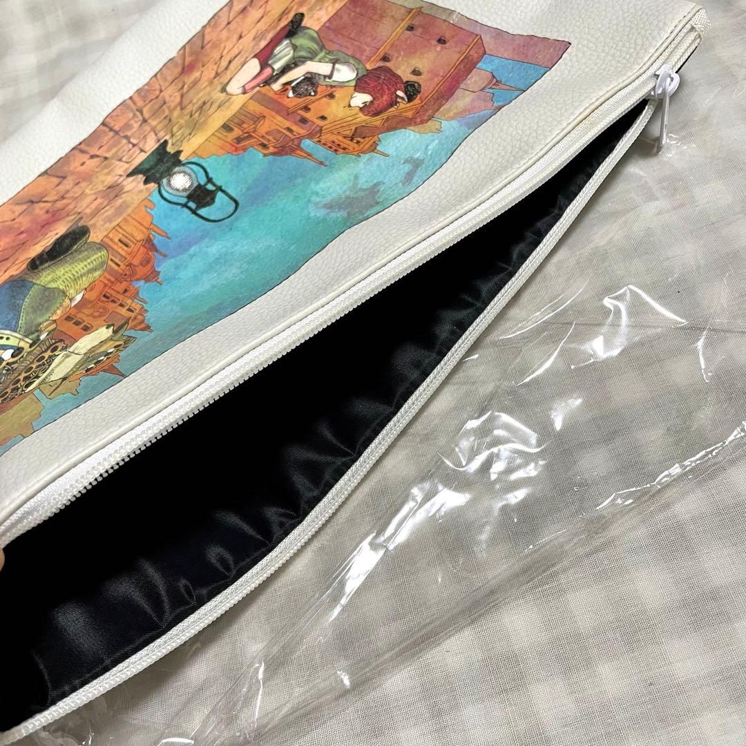 ［新品未使用］米津玄師　帰りの会　犬と猫　ビッグクラッチ　　　ポーチ　バッグ