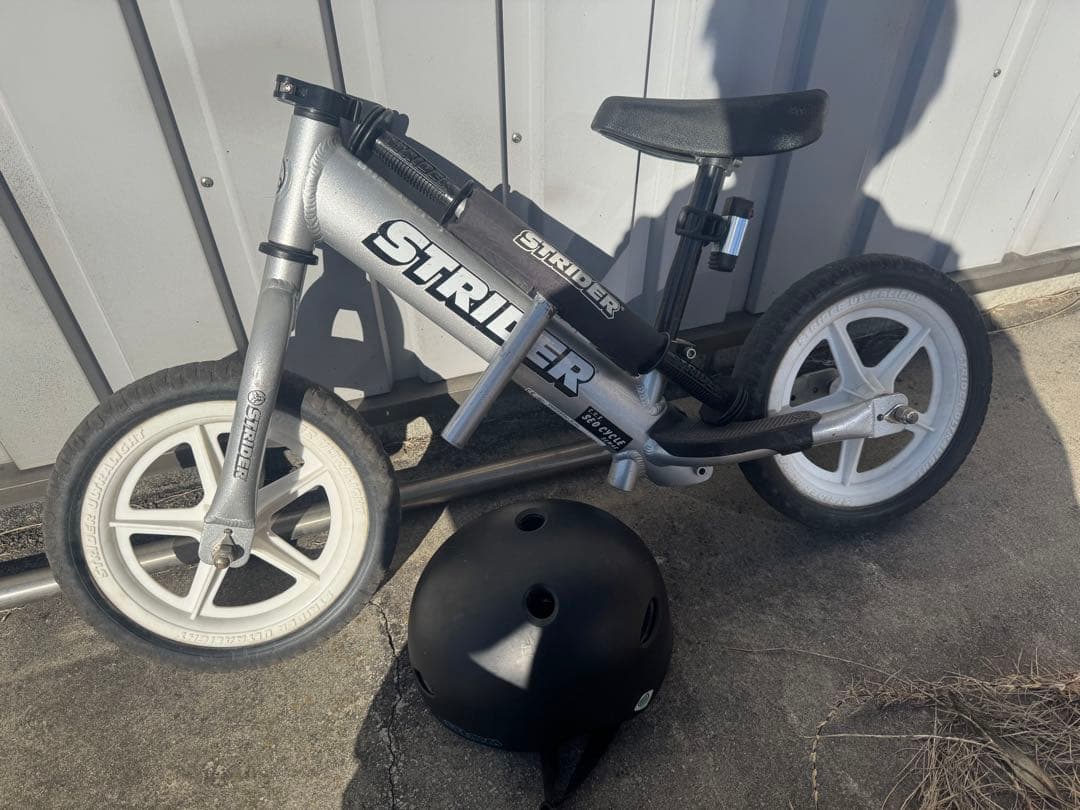 STRIDER バランスバイク シルバー ストライダ