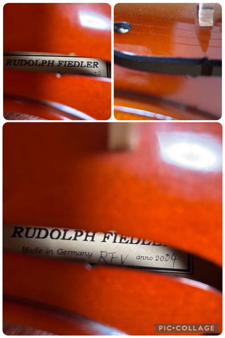 RUDOLPH FIEDLER バイオリン RFV 4/4 2004年