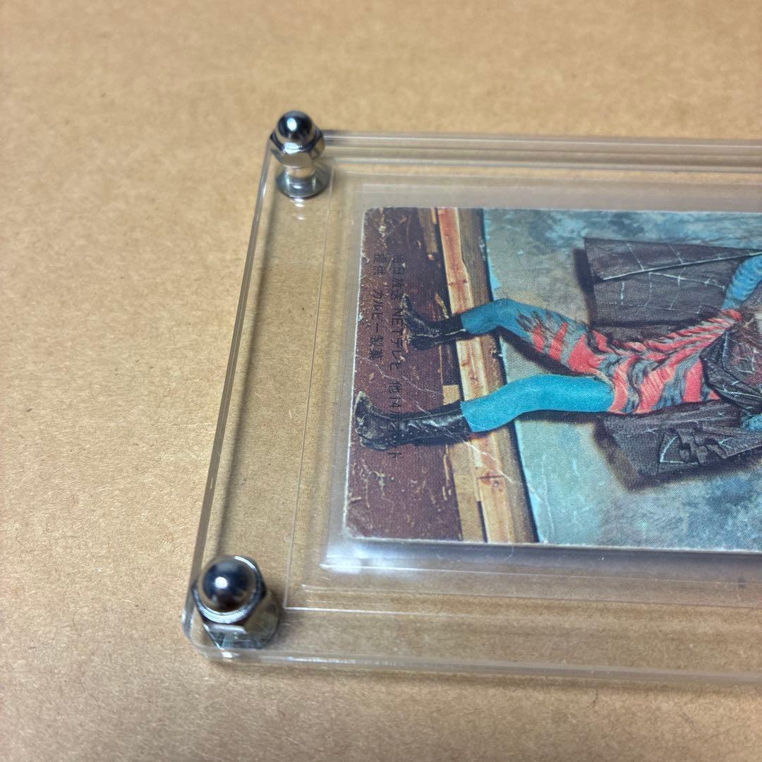 仮面ライダーカード蜘蛛男　表14局　希少