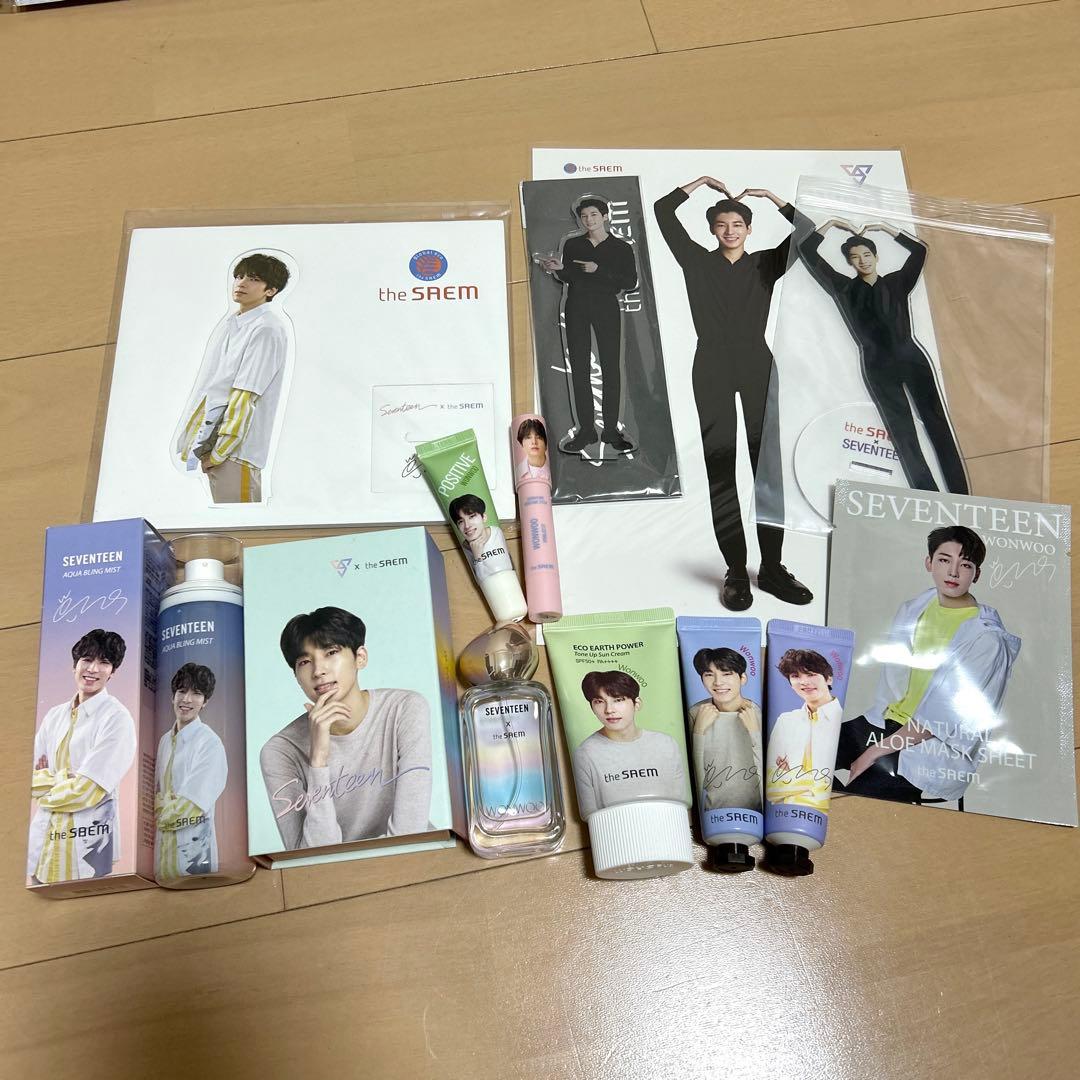SEVENTEEN セブチ the SAEM ザセム コラボ ウォヌ セット