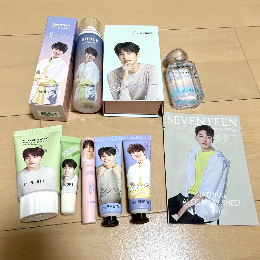 SEVENTEEN セブチ the SAEM ザセム コラボ ウォヌ セット