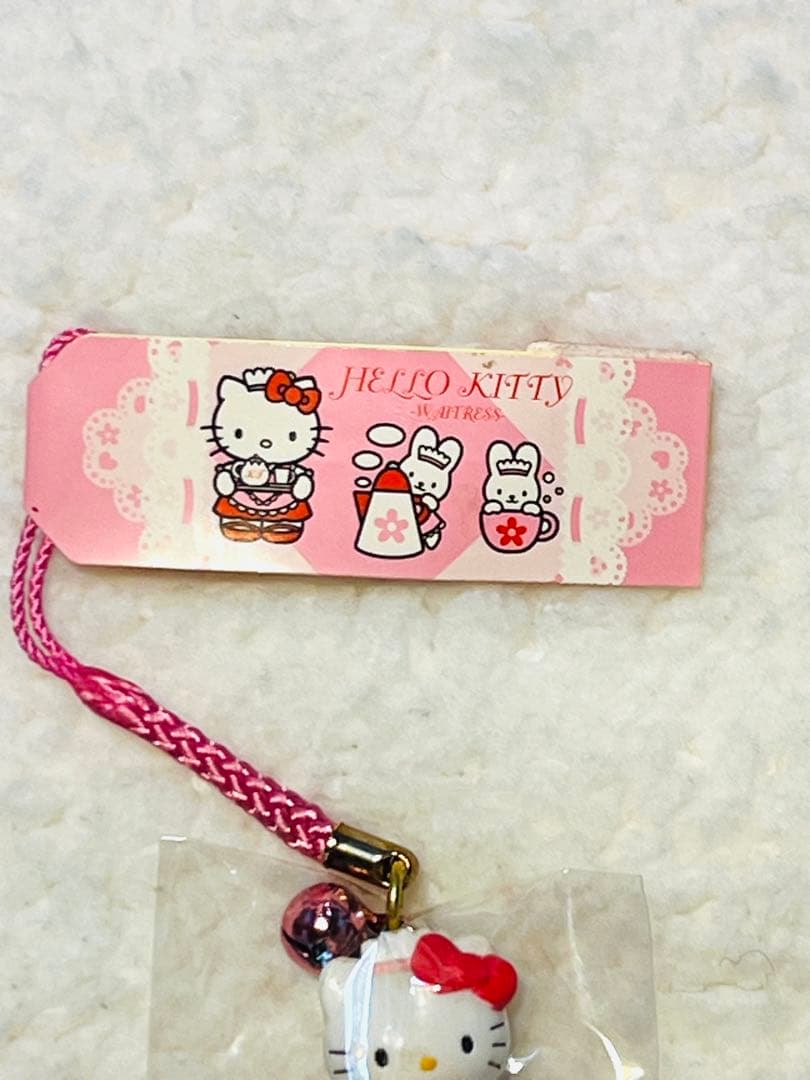 激レア‼︎ サンリオ　2001 ハローキティ　ウエイトレス　ネツケ