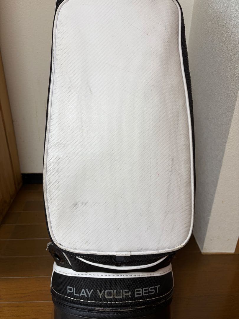 PING キャディバッグ ホワイト・ブラック