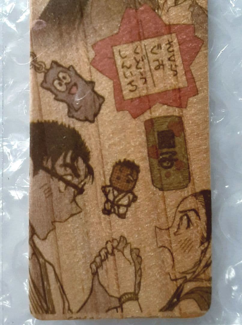 希少品 名探偵コナン 七夕短冊風木製しおり 青山剛昌ふるさと館