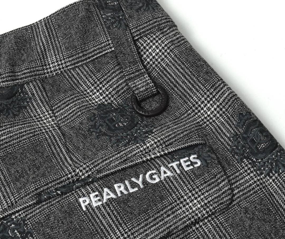 未使用3.3万 パーリーゲイツ 発熱保温 ソフトサーモ パンツ 5 (L) 黒