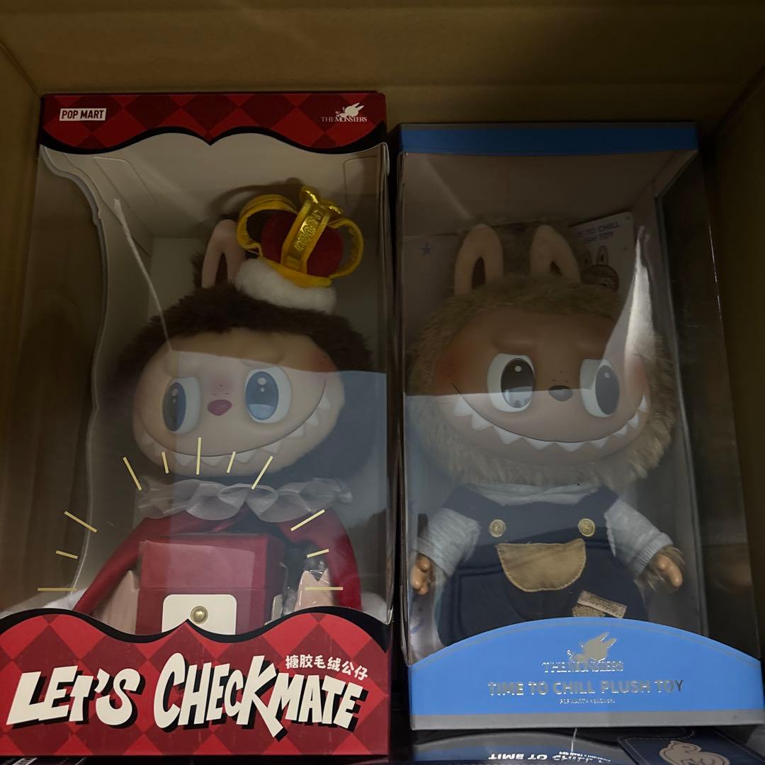 ぬいぐるみ Labubu TheMonsters checkmate timetochill