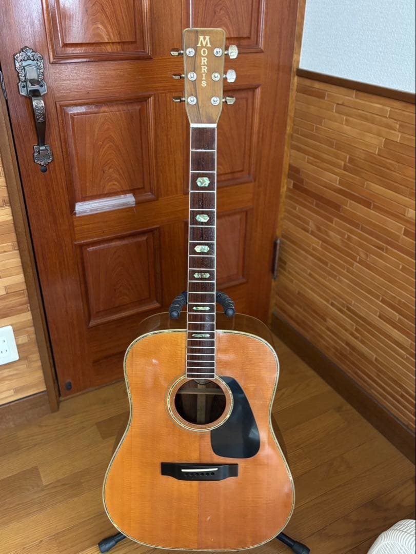 モーリスアコースティックギタージャパンヴィンテージハードケース付morris