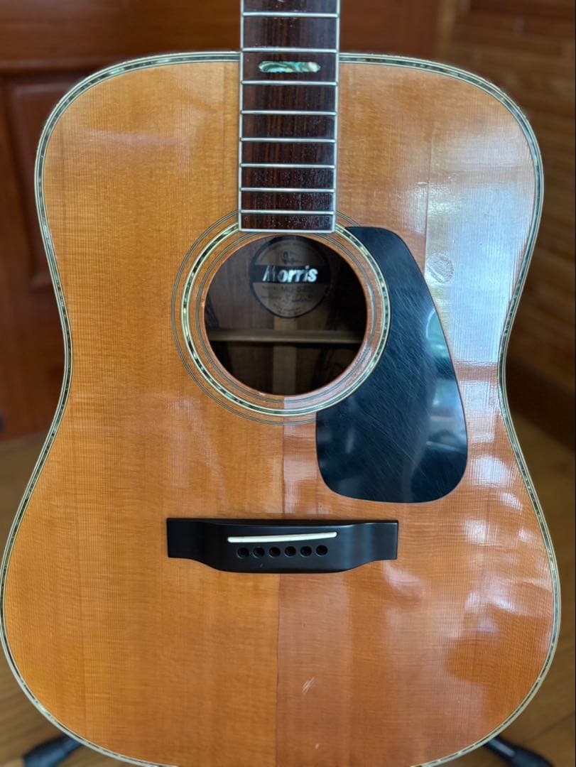 モーリスアコースティックギタージャパンヴィンテージハードケース付morris