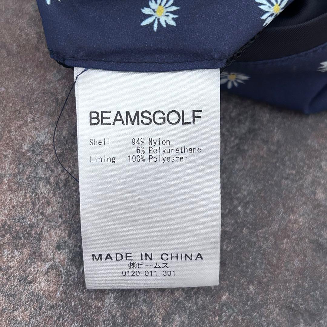 BEAMS GOLF セットアップ　長袖　ショートパンツ　総柄　上下セット