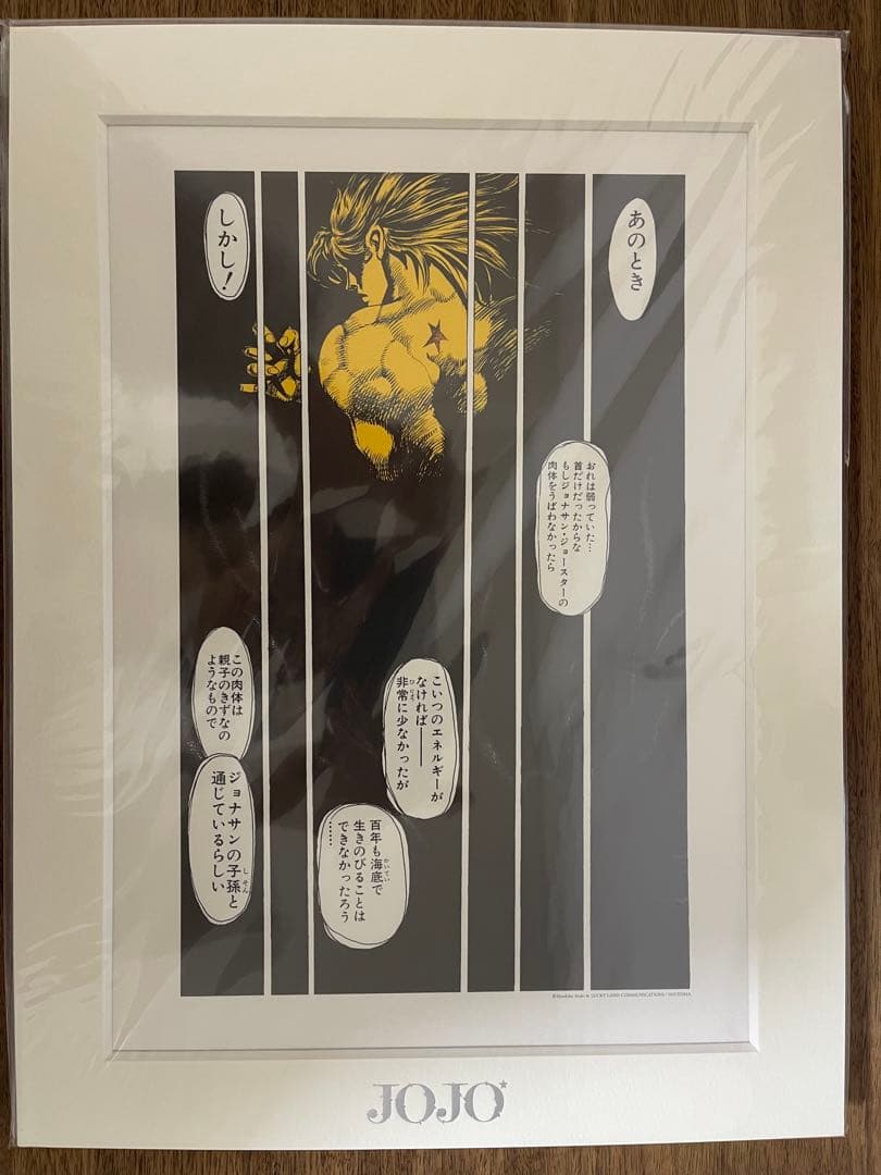 ジョジョ 冒険の波紋 荒木飛呂彦原画展 DIO フレームアート セット