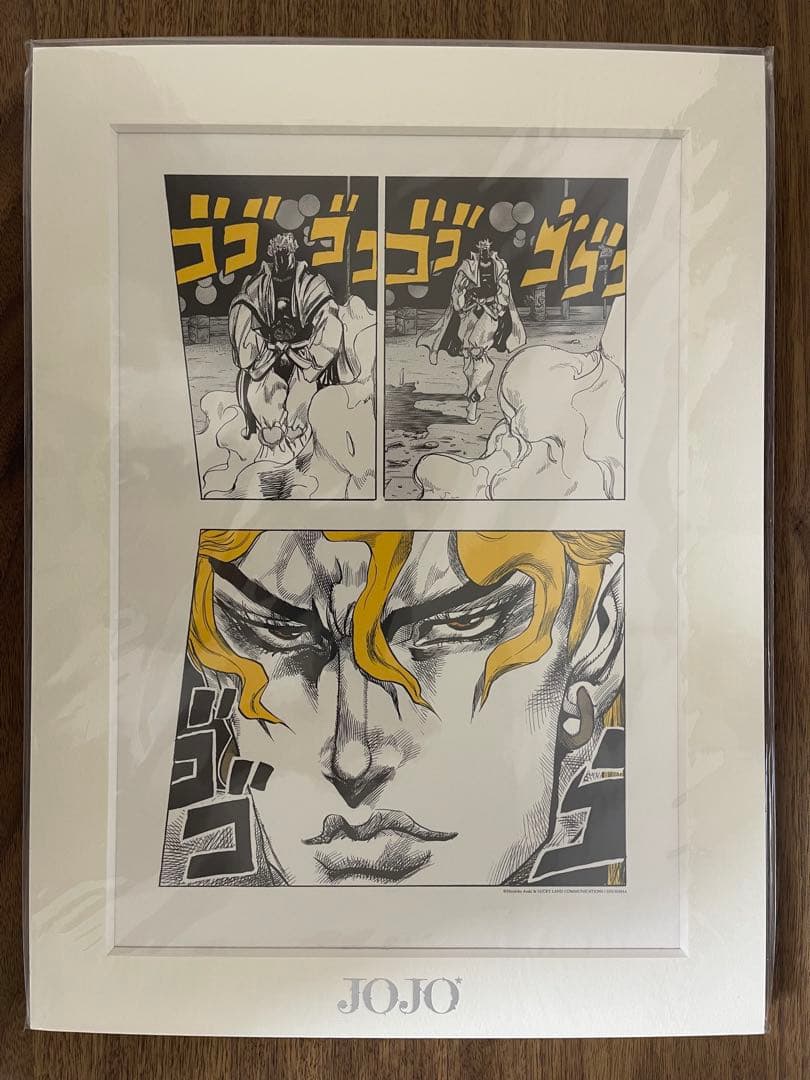 ジョジョ 冒険の波紋 荒木飛呂彦原画展 DIO フレームアート セット