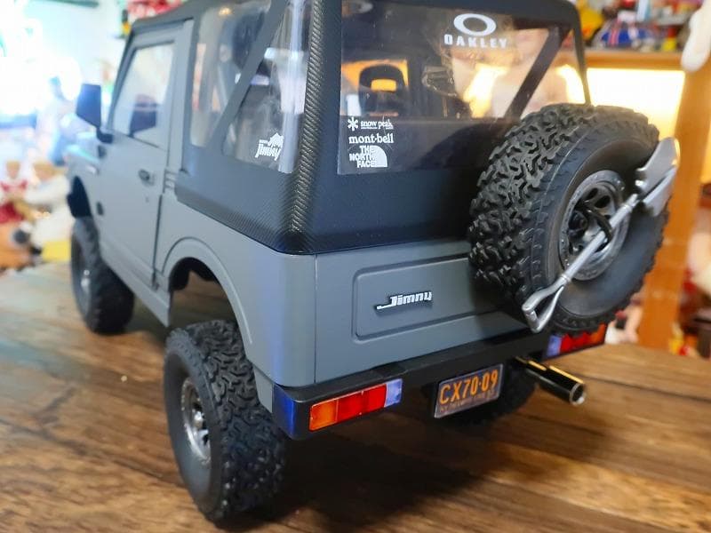 WPL 1/10 ジムニー C74-1 フルセット カスタム グレー クローラー