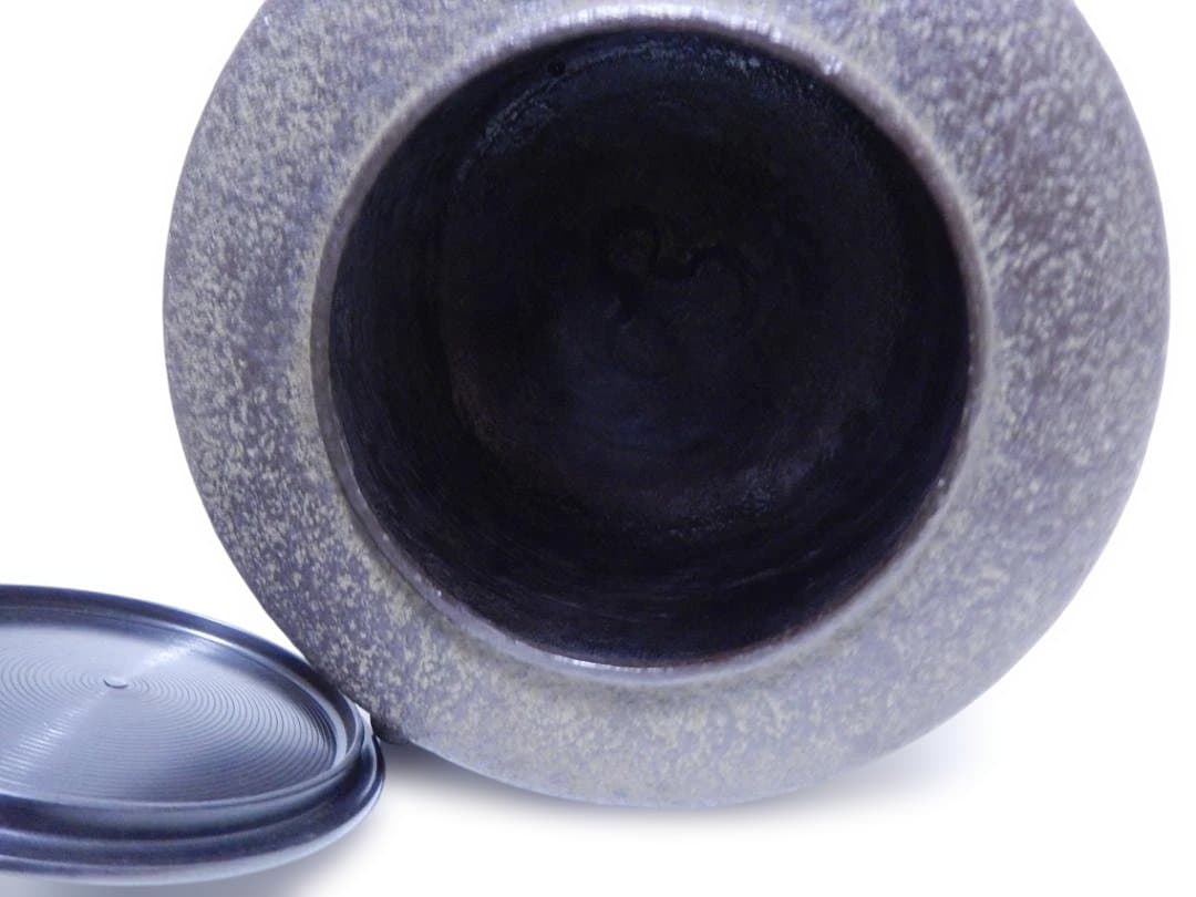 釜師 菊池正光 造 鵬雲斉好 桐文 筒形釜 風炉釜 鉄釜 共箱 茶道具 鉄瓶