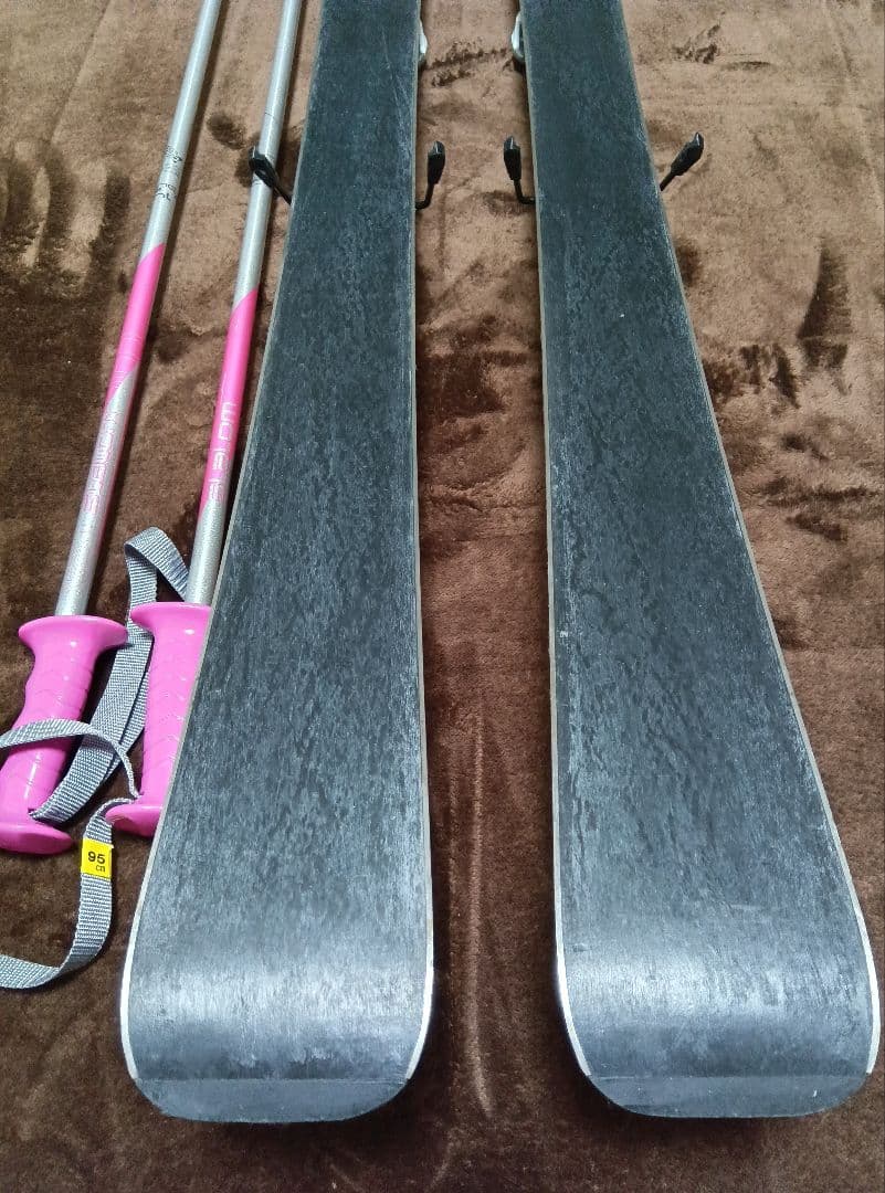 ジュニア子供用スキーセット　130 持ち運びケース付き　ブーツ25