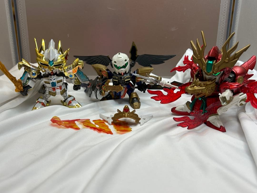 SDガンダム三国伝 三国創傑伝 セット ガンプラ完成品 ジャンク品 新品