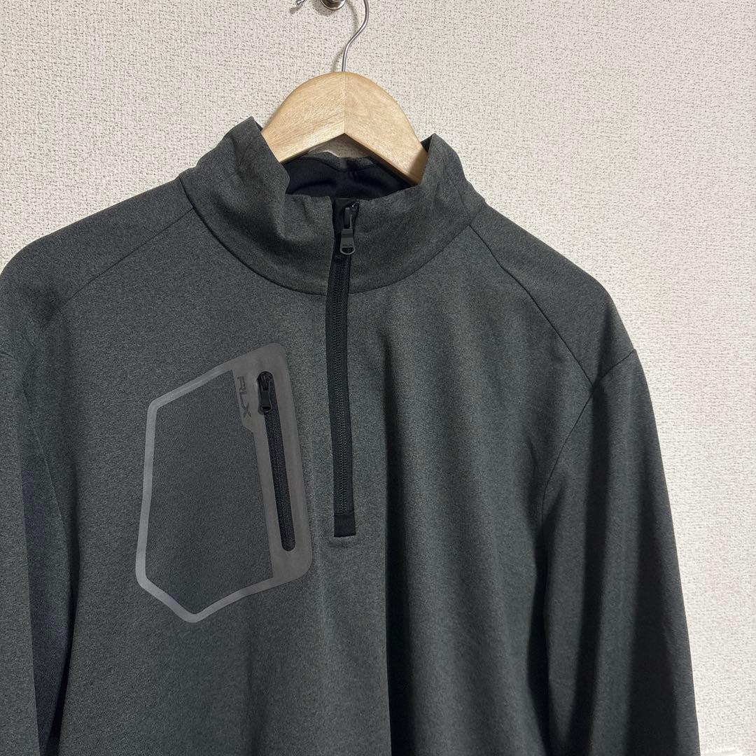 RLX　ラルフローレン　ハーフジップ　シャツ　長袖　ゴルフ　メンズ　L