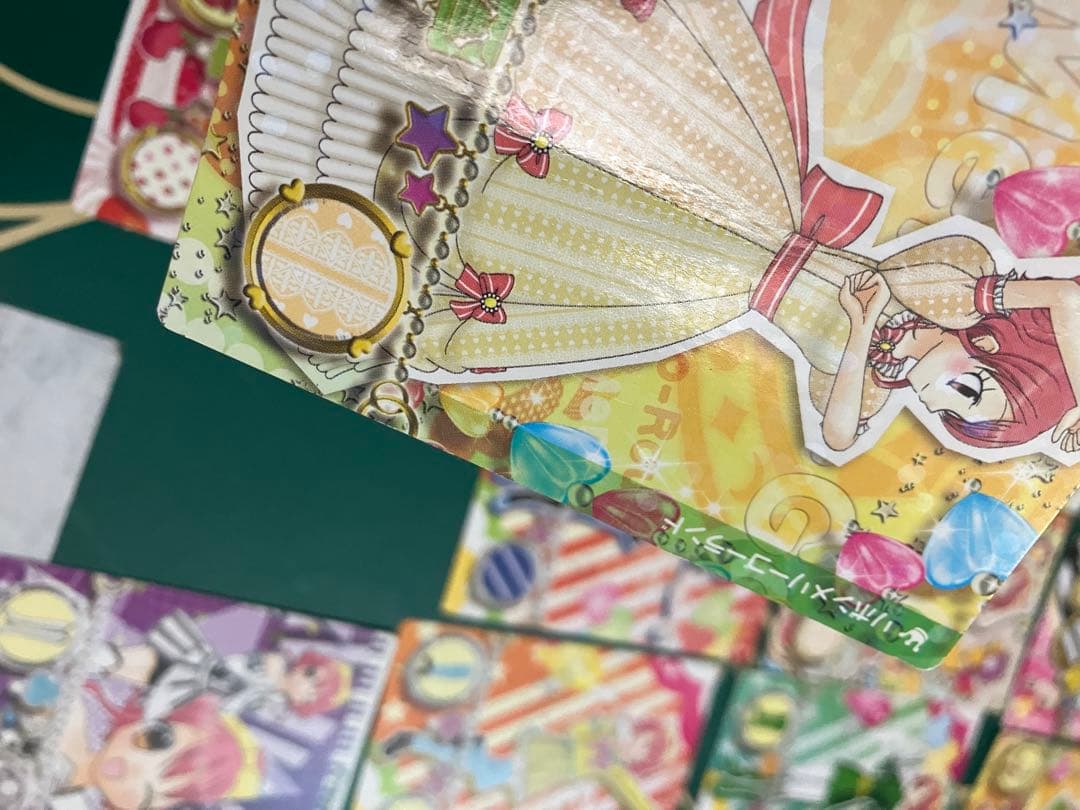 リルぷりっ ゆびぷるひめチェン！ カード 色々62枚セット カードケース付き