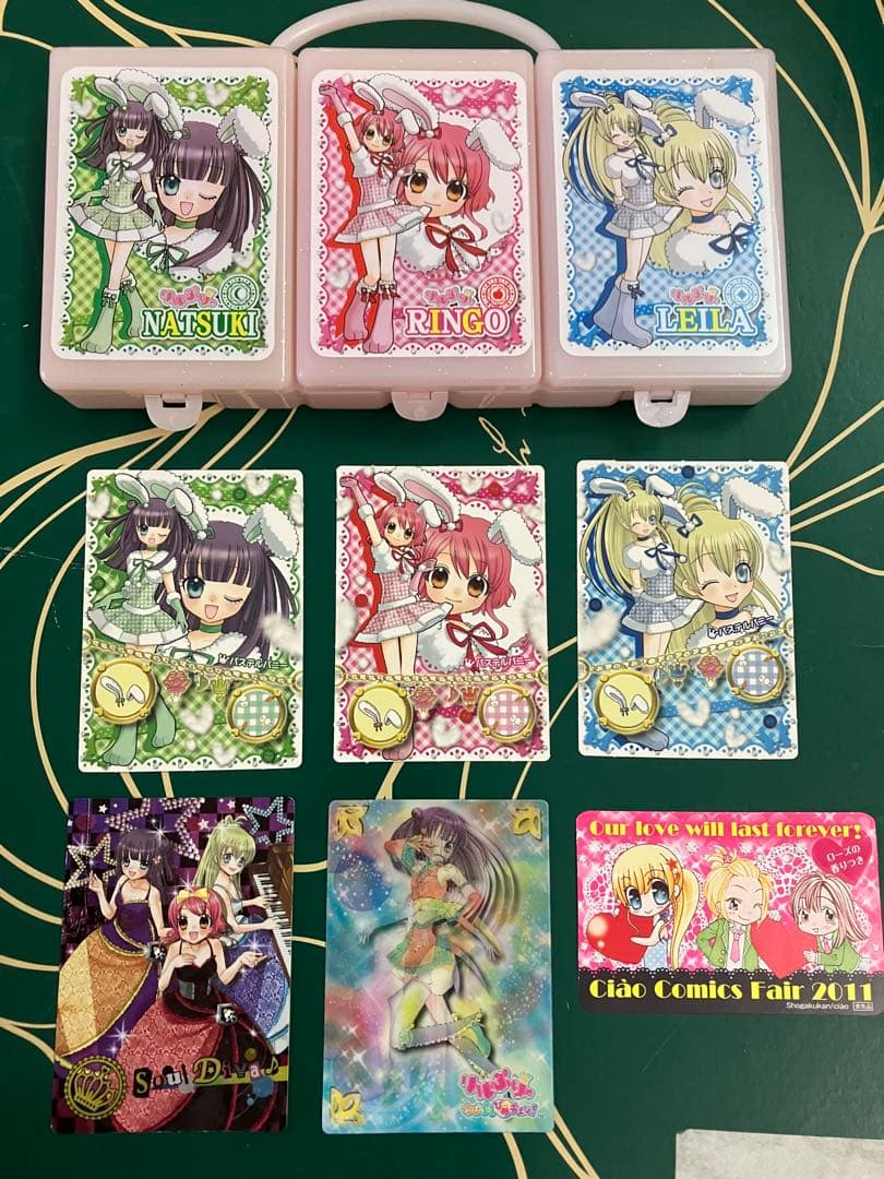 リルぷりっ ゆびぷるひめチェン！ カード 色々62枚セット カードケース付き