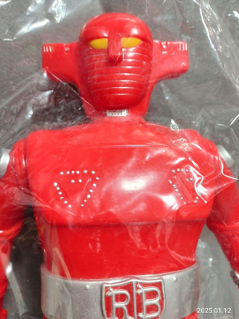 昭和レトロ レッドバロン ジャイアントソフビ 特大 パチ