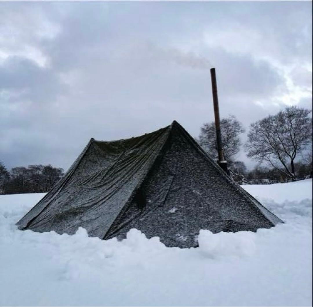 ルーマニア軍幕オリーブ二枚組 連結ボタンベルト付き