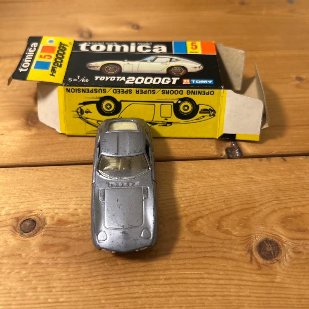 トミカ トヨタ2000GT 1Gホイール　黒箱　日本製