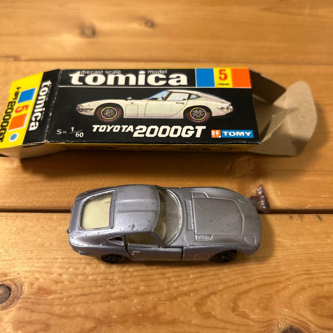 トミカ トヨタ2000GT 1Gホイール　黒箱　日本製