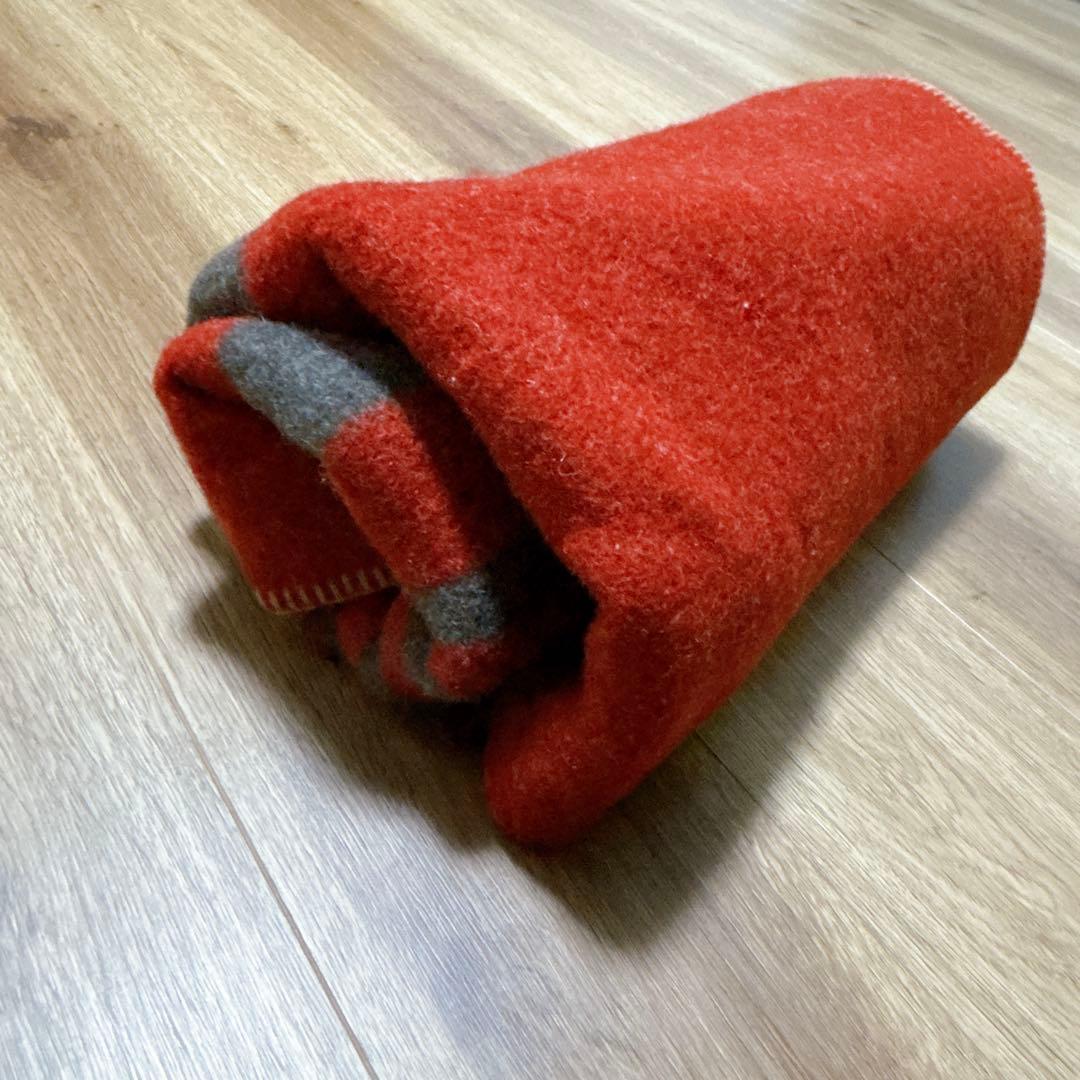 廃盤品✨ホースブランケットリサーチ レッド×グレー ハーフサイズ 1/2