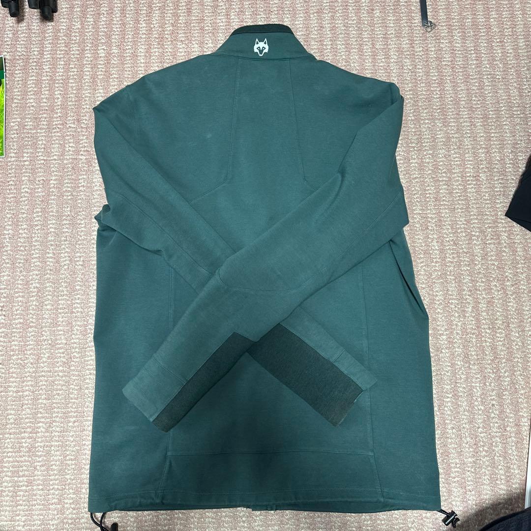 【美品】グレイソン GREYSON セコイア　グリーンジャケット　ゴルフ　防風