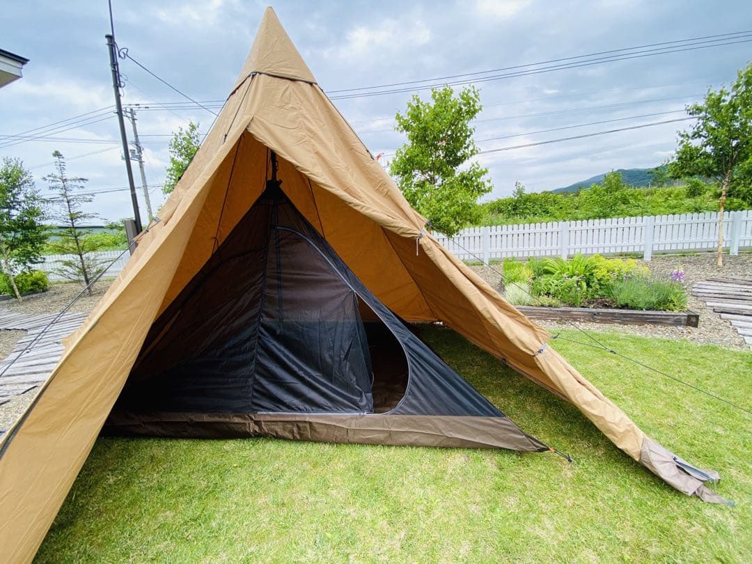 VISIONPEAKS TC ワンポールテント ベージュ