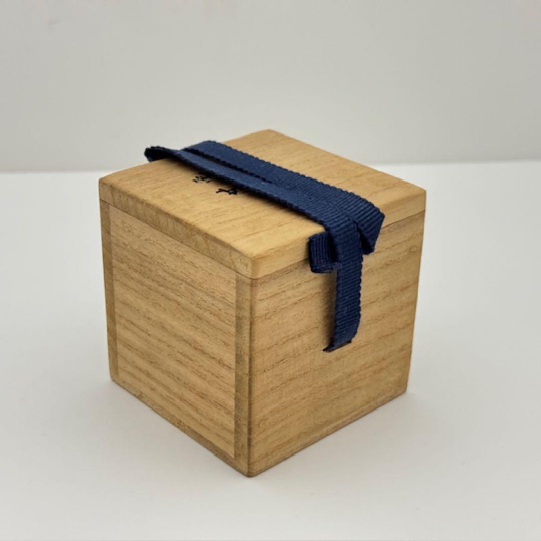 茶道具 上田鉄三 金銀象嵌 笹 蓋置 共箱 茶道