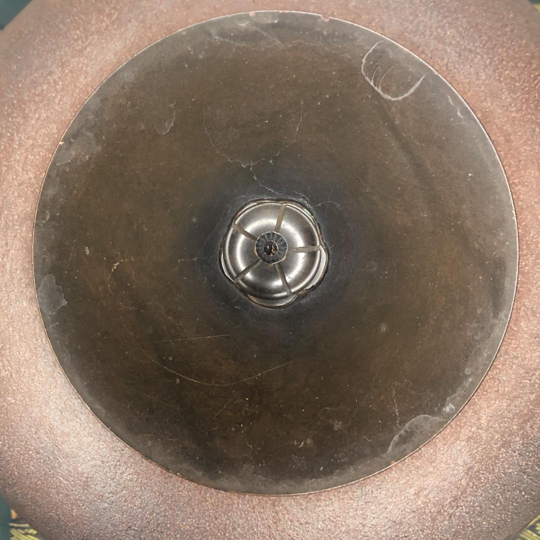 真形釜　浜松地紋　敬典作