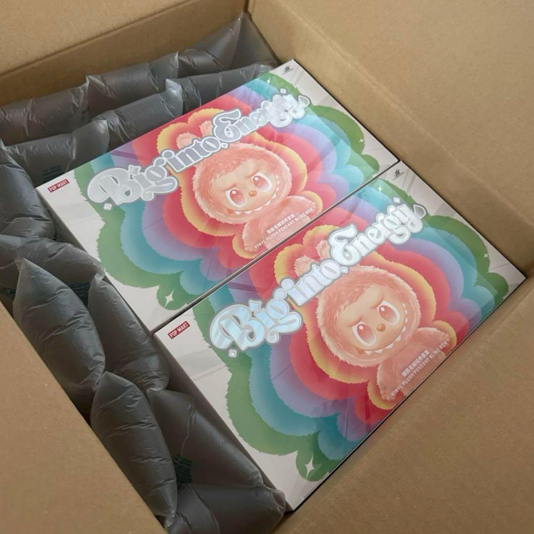 ぬいぐるみ THE MONSTERS Labubu Big into Energy 2BOX