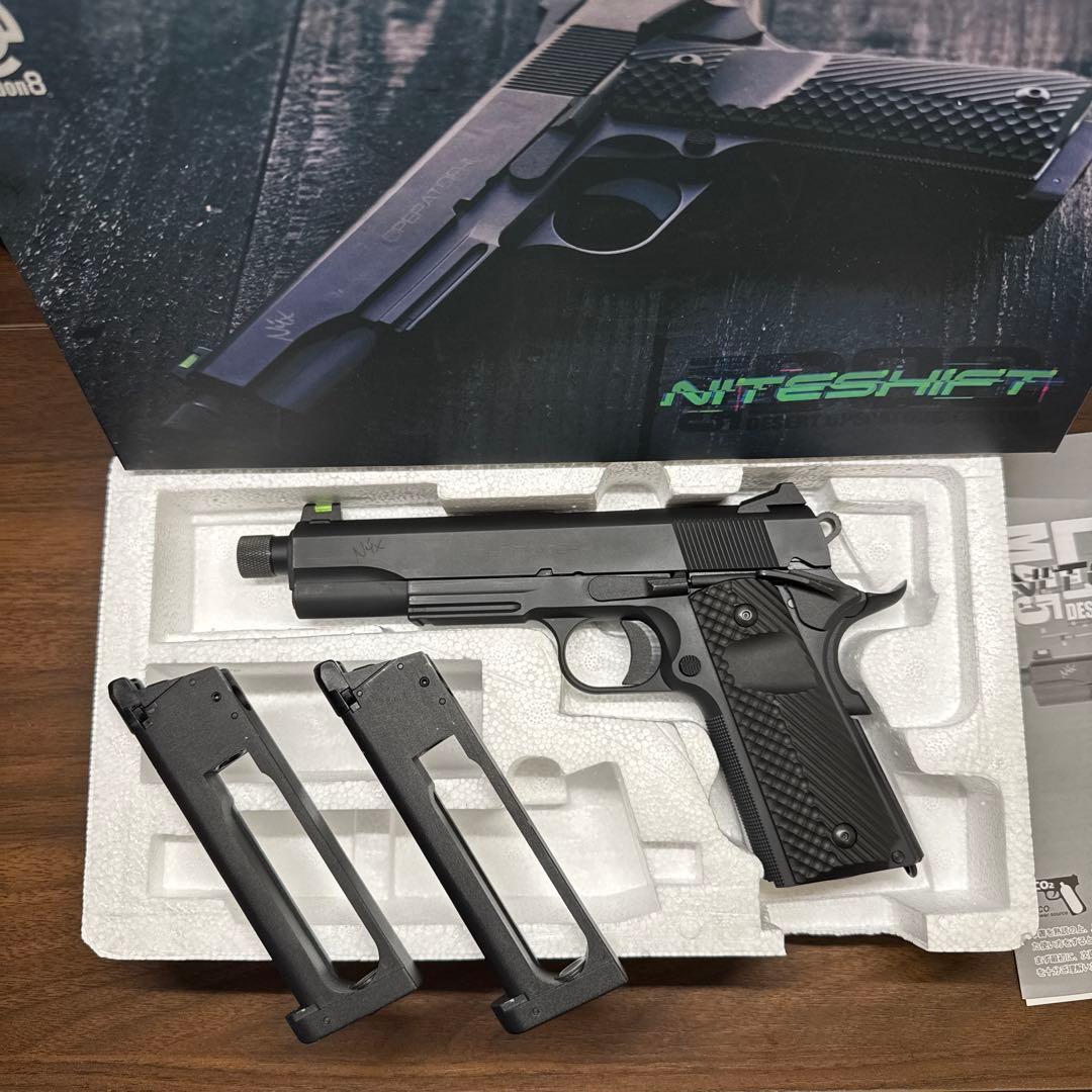 NITESHIFT co2ガスガン　マガジン2個おまけ付き