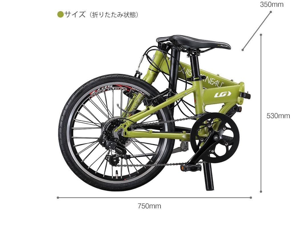 LOUIS GARNEAU（ルイガノ）　EASEL6.0 ミニベロ　20インチ