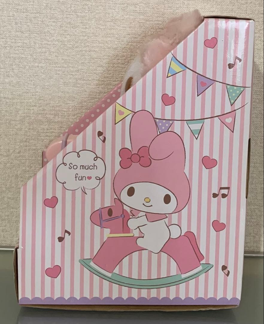 マイメロディ マイメロ 木馬ドール ぬいぐるみ