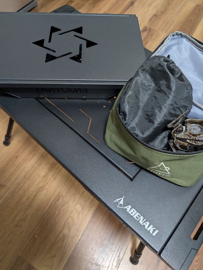 ABENAKI★IGTテーブル＆天板・バーナー・OD缶セット