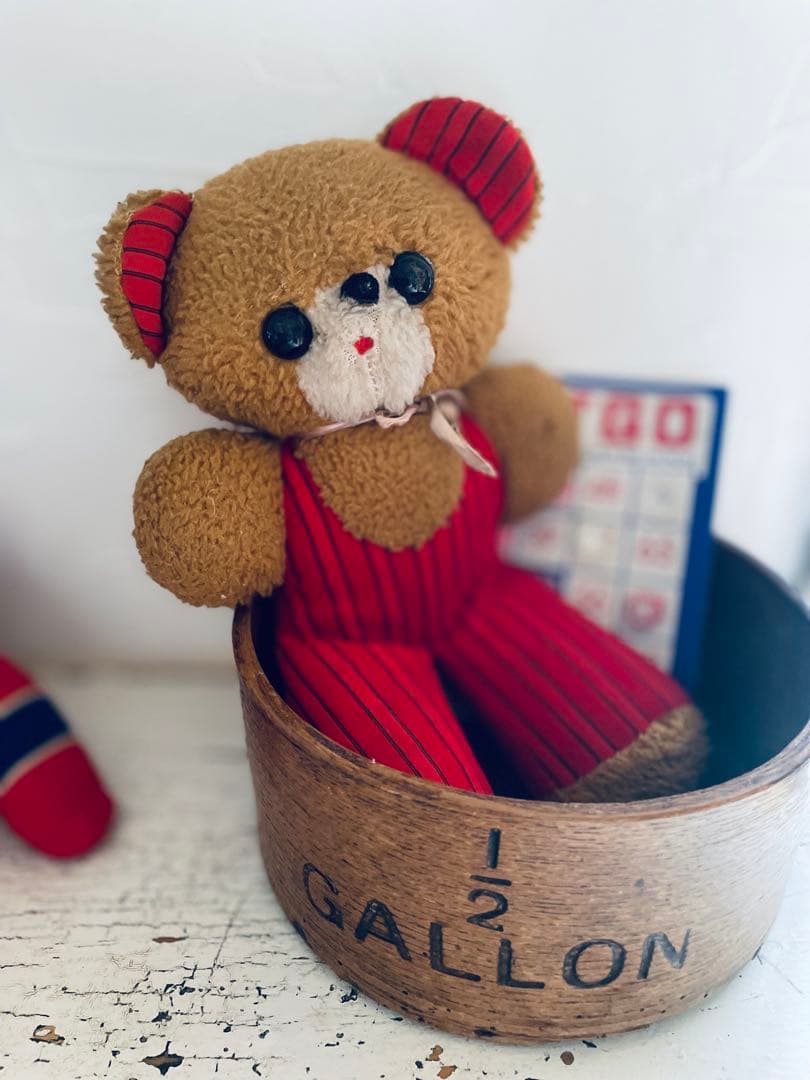 ヴィンテージ ベア　ドール　3体セット　アンティークベア