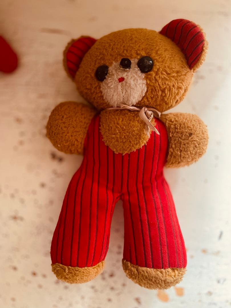 ヴィンテージ ベア　ドール　3体セット　アンティークベア