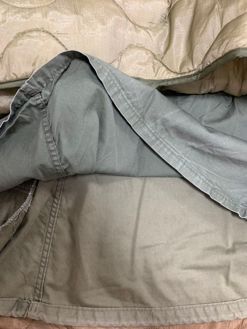 米軍実物　M-65 2nd アルミジップ ライナー　M65 アメリカ軍