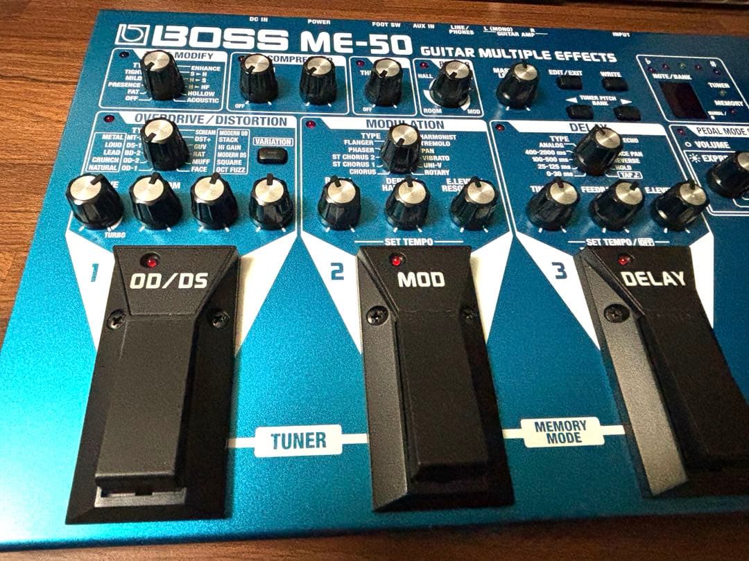 【美品】BOSS ME-50 BOSSソフトケース付き