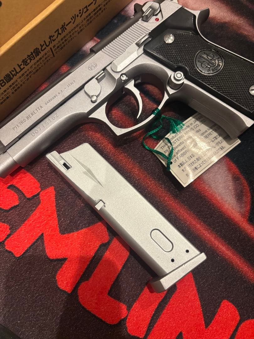 ウエスタンアームズ　wa ベレッタm92fs inox ヘビーウェイト