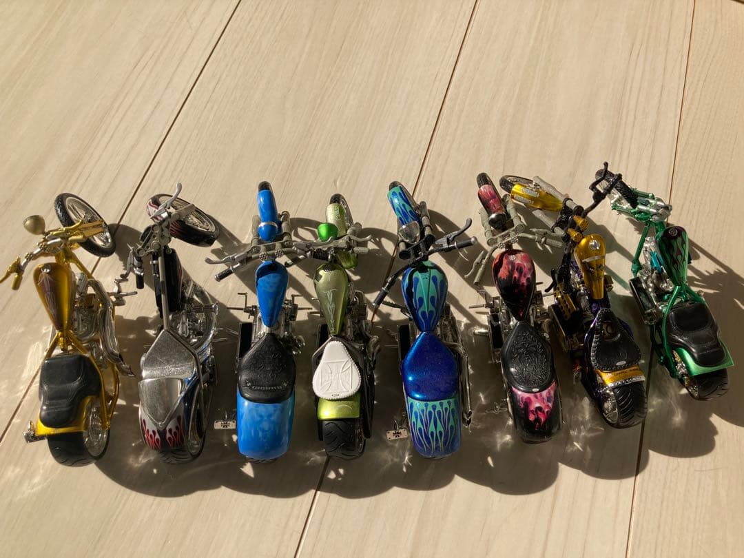 ウエストコーストチョッパーズ　マッスルマシーン　カスタム　バイク　８台セット