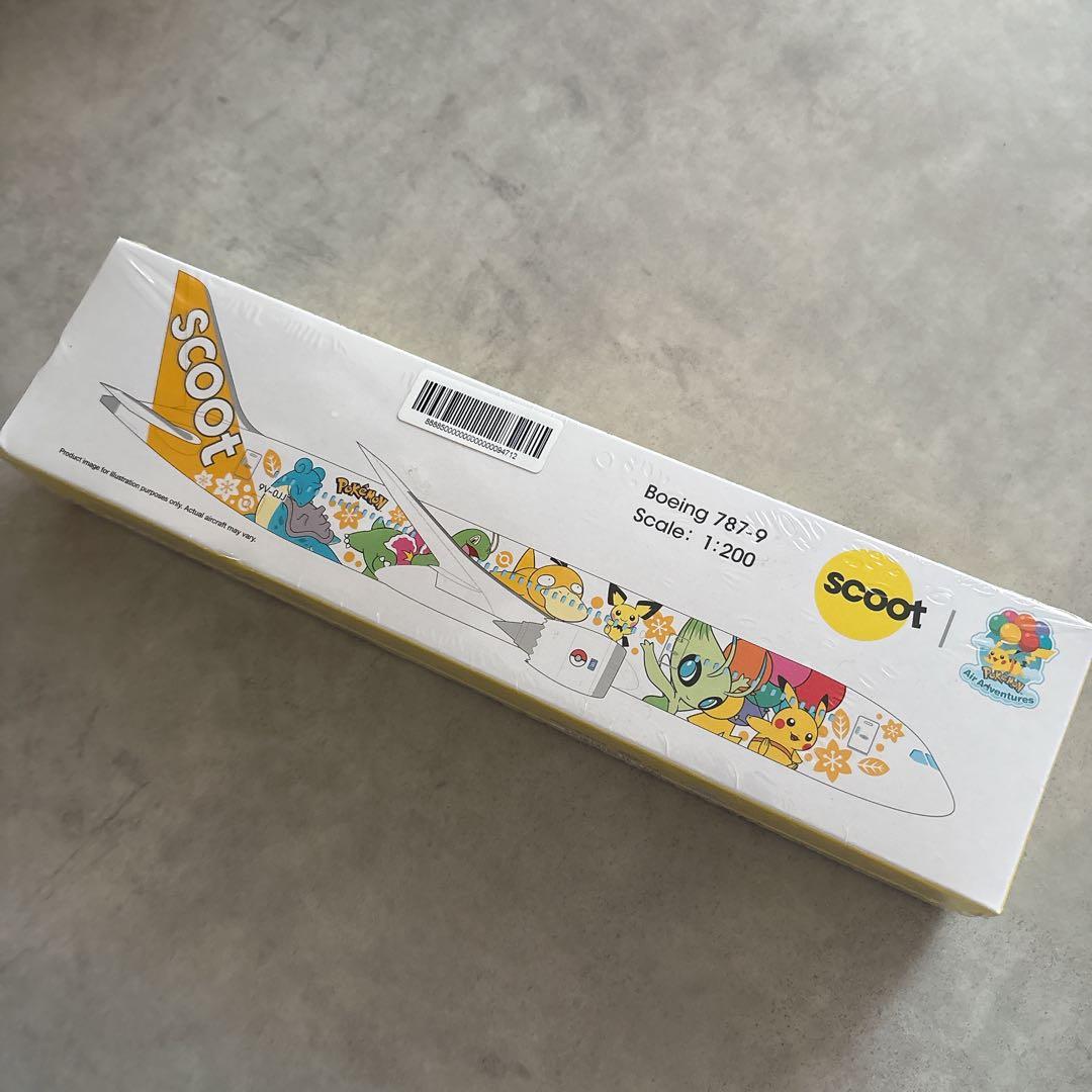Scoot Boeing 787-9 ポケモンモデル 新品