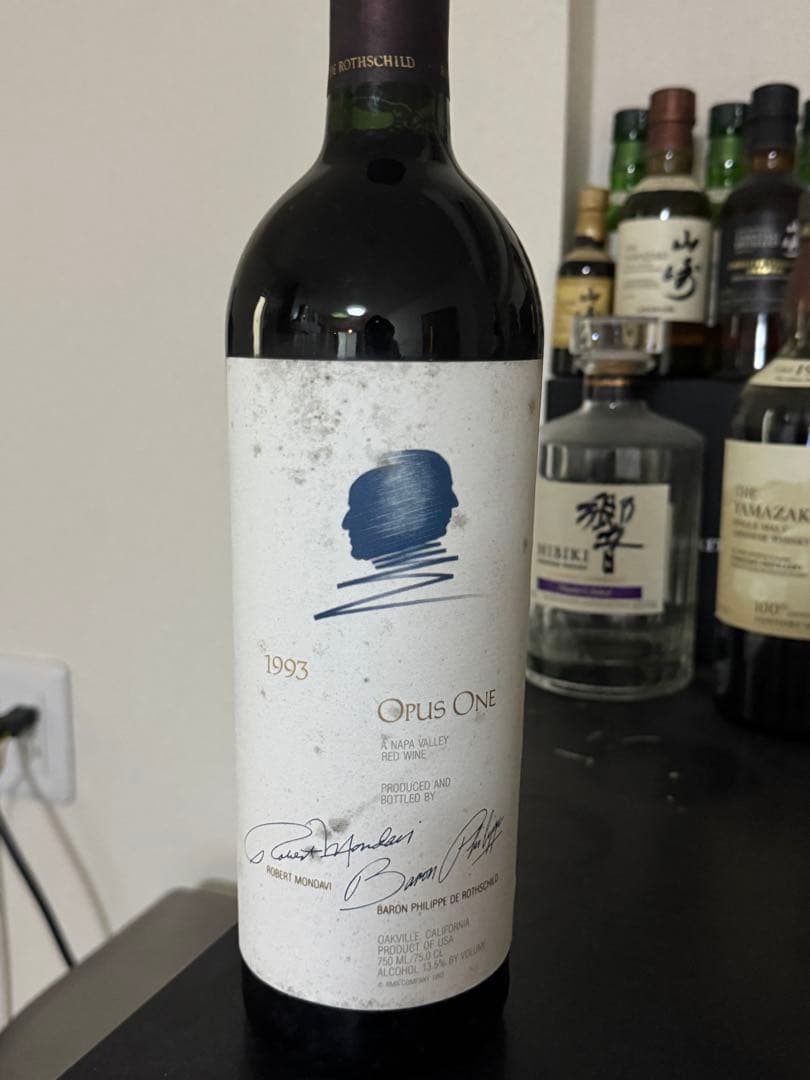 Opus Oneオーパスワン 1993 赤ワイン　※プレゼント用ケース付き